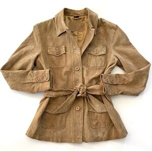 Dickies 90's Vintage Retro Leather Trench Medium